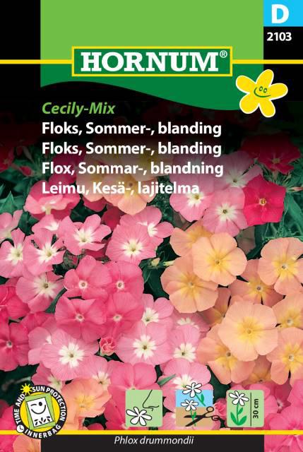 Floks, Sommerfloks, blanding, Cecilyflok
