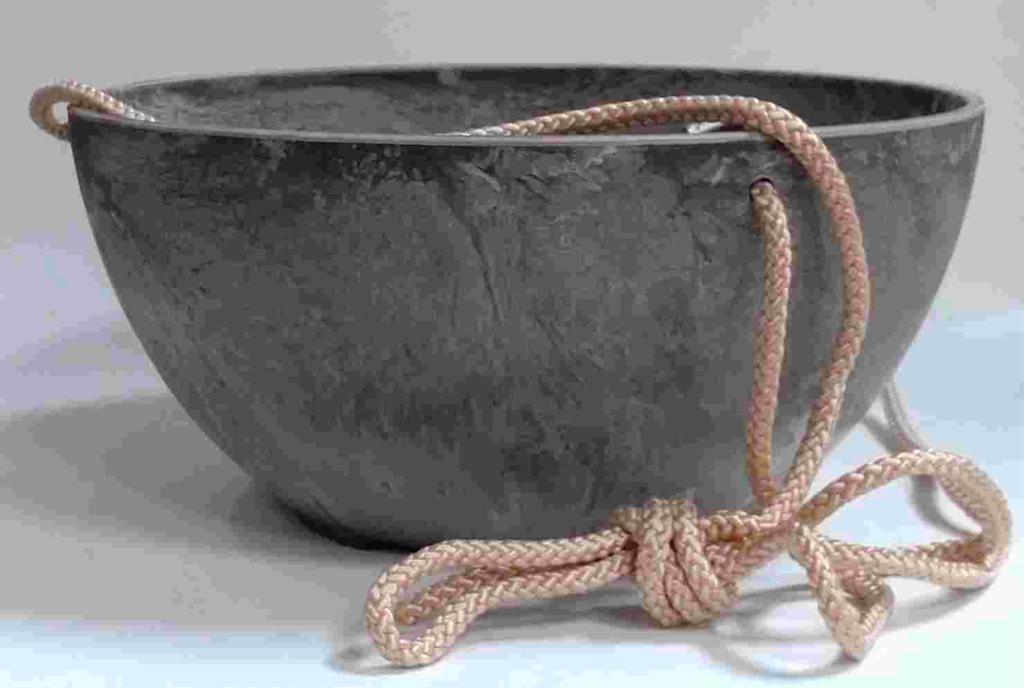 Artstone Fiona ampel 25D 12H grå