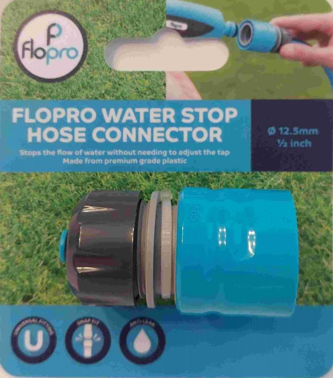 Flopro Water Stop Hose Connector