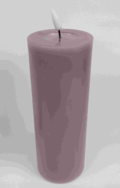 Bloklys lilla 7,5*20 cm