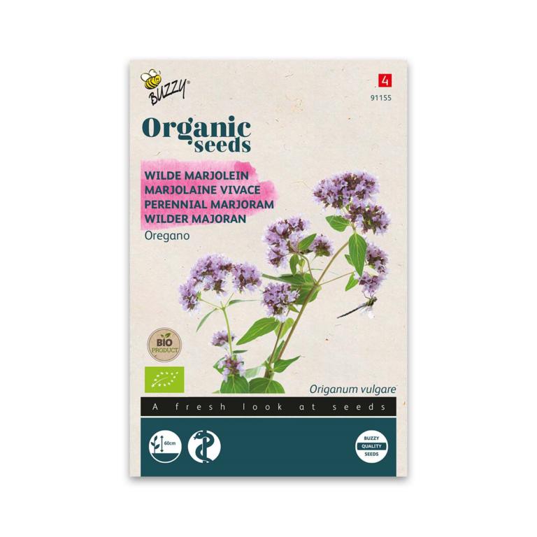 Buzzy Økologisk Merian/ Oregano frø 9115