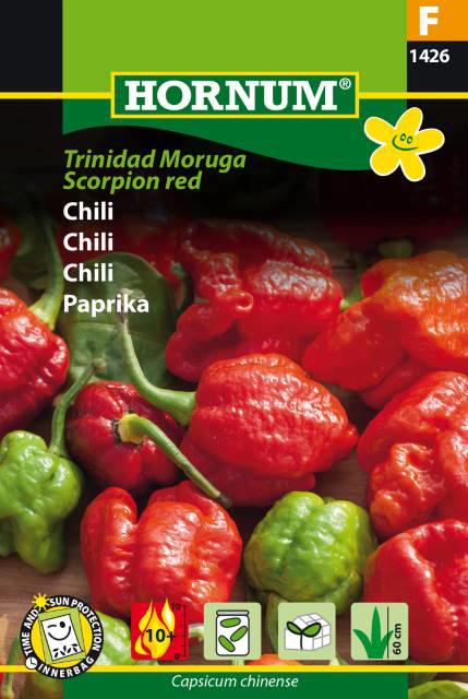 Chili, Trinidad Moruga Scorpion red (F)