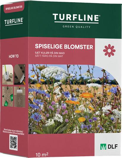 Spiselige Blomster Turfline 10 m2