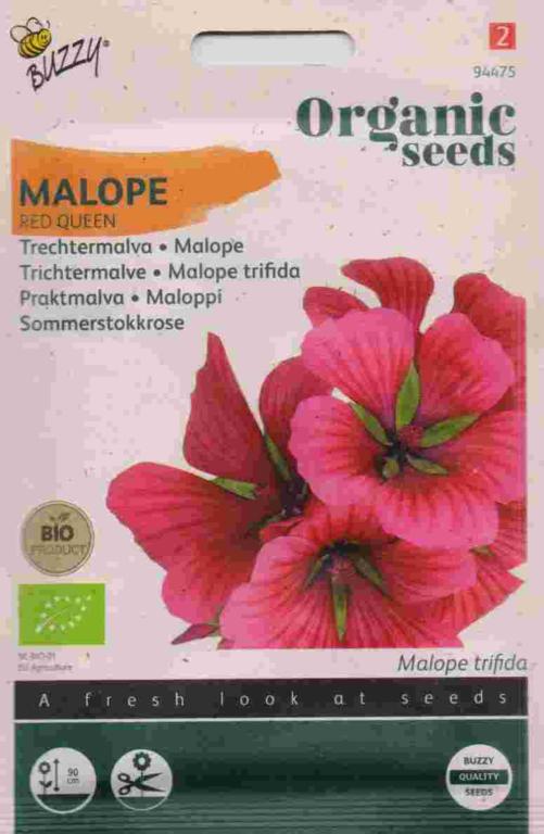 Buzzy Økologisk Malope red 94475