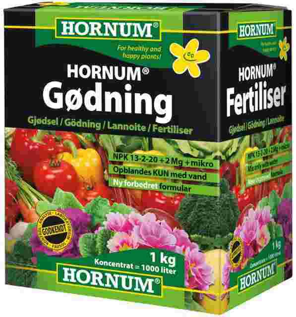 Hornum Gødning 1 kg 14-3-23