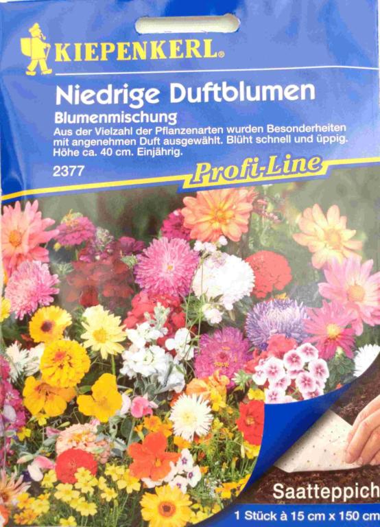 Lave duftende Blomster så tæppe 0,15x1,5