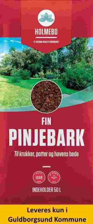 Holmebo pinjebark 50 l.  fin