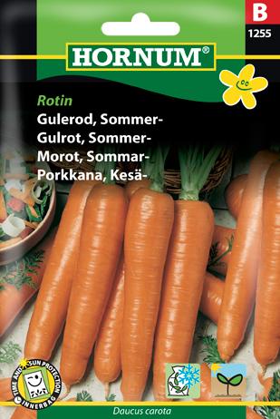 Gulerod, Sommergulerod, Rotin