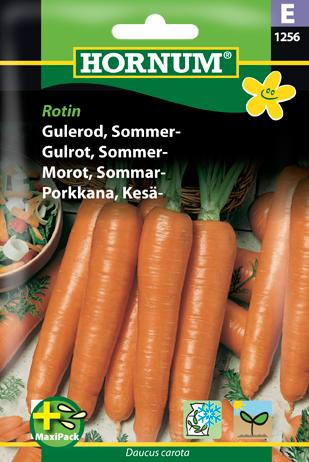 Gulerod, Sommergulerod, Rotin, MaxiPack