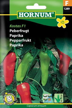 Peberfrugt, Kostas F1