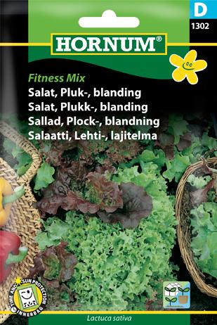 Salat, Pluksalat, blanding, Fitness Mix