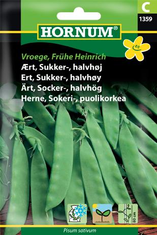 Ært, Sukkerært, Vroege Hendriks