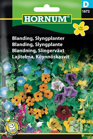 Blanding, Slyngplanter
