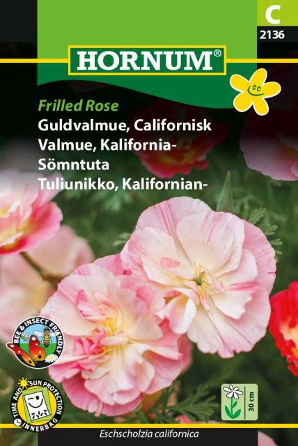 Guldvalmue, Californisk, Frilled Rose