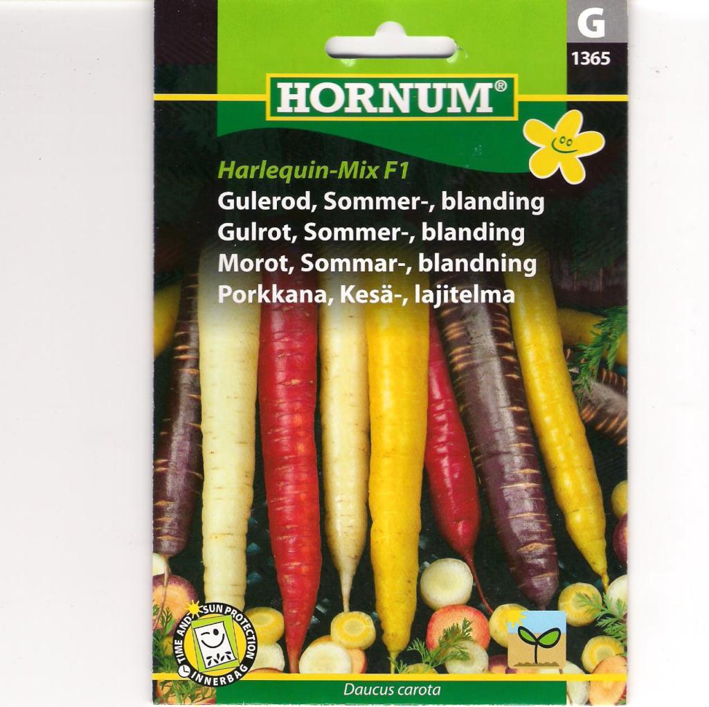 Gulerod, Sommergulerod, Harlequingulerod