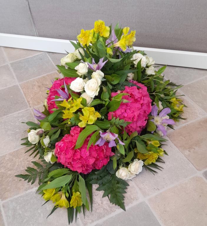 Båredekoration: Blomsterpigens farvevalg