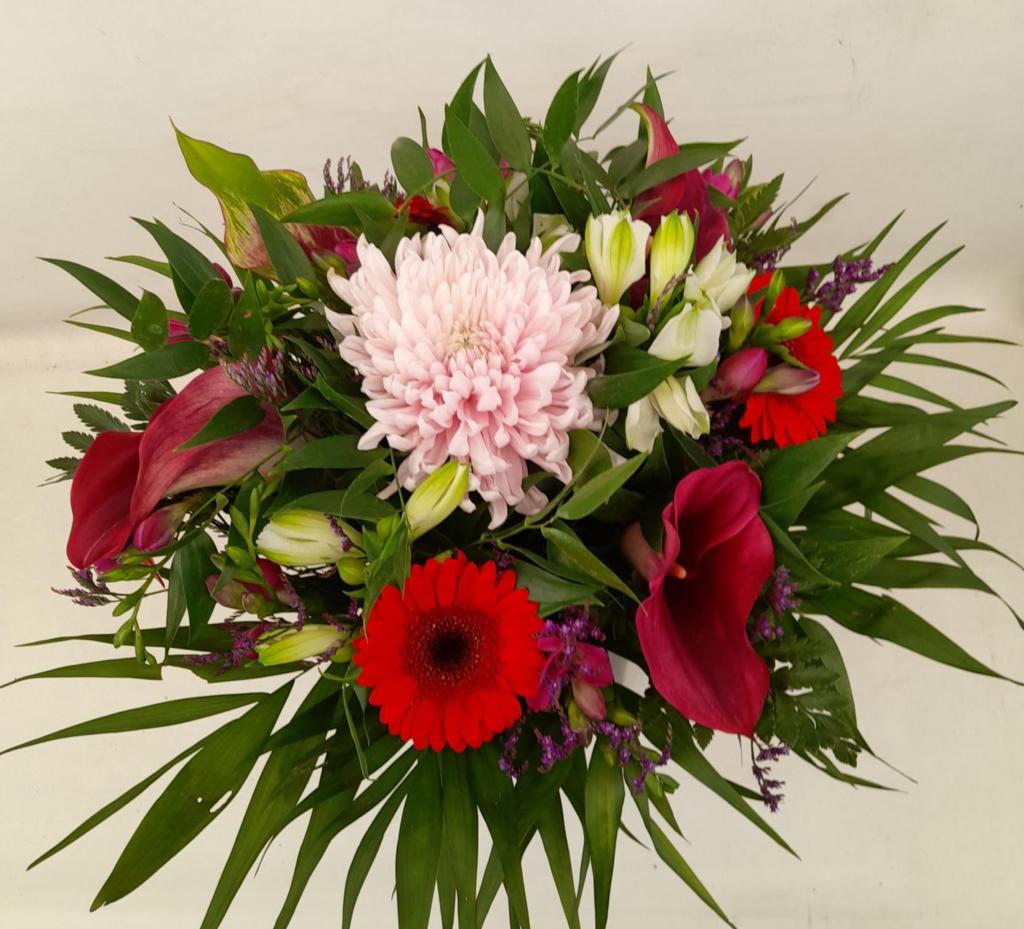 Buket: Blomsterpigens farvevalg