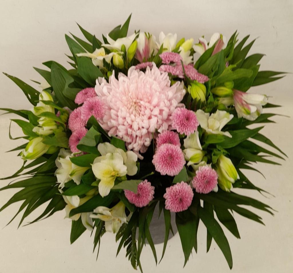 Buket: Blomsterpigens farvevalg