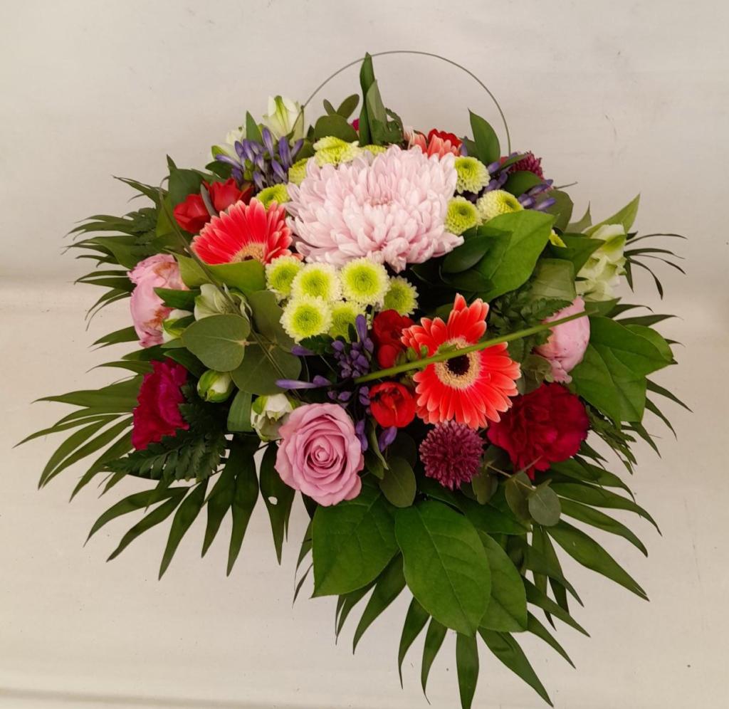 Buket: Blomsterpigens farvevalg