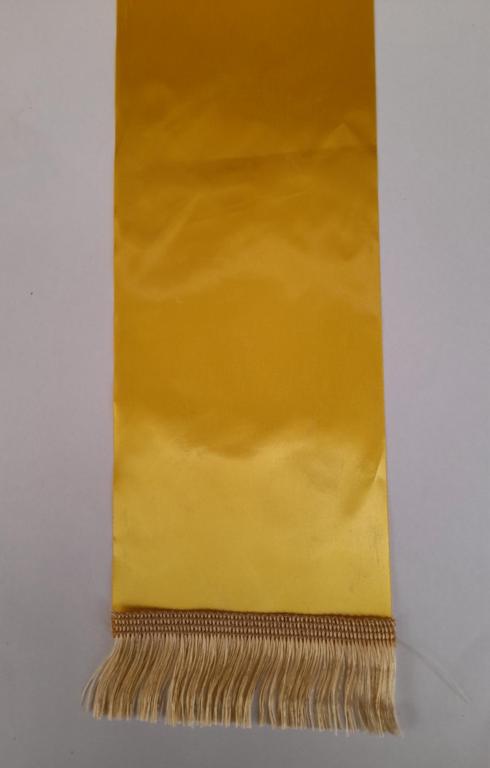 Kransebånd  buketbånd Gul