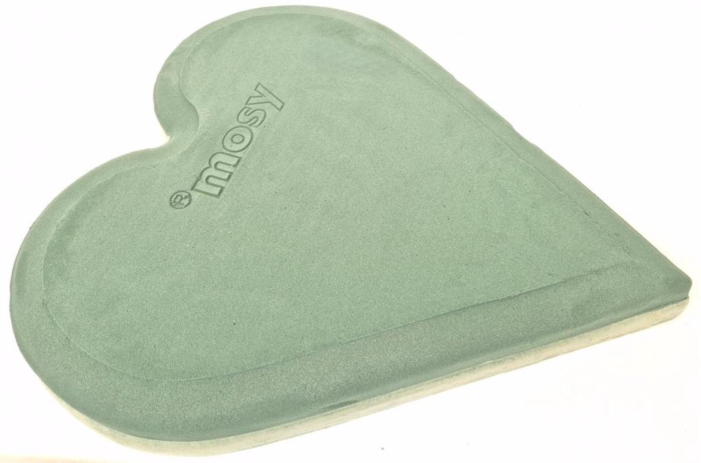 Blomsterskum Hjerte 40 cm.