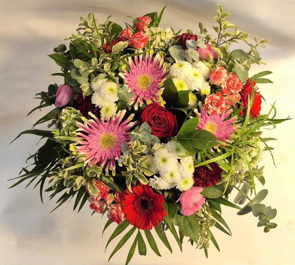 Buket: Blomsterpigens farvevalg