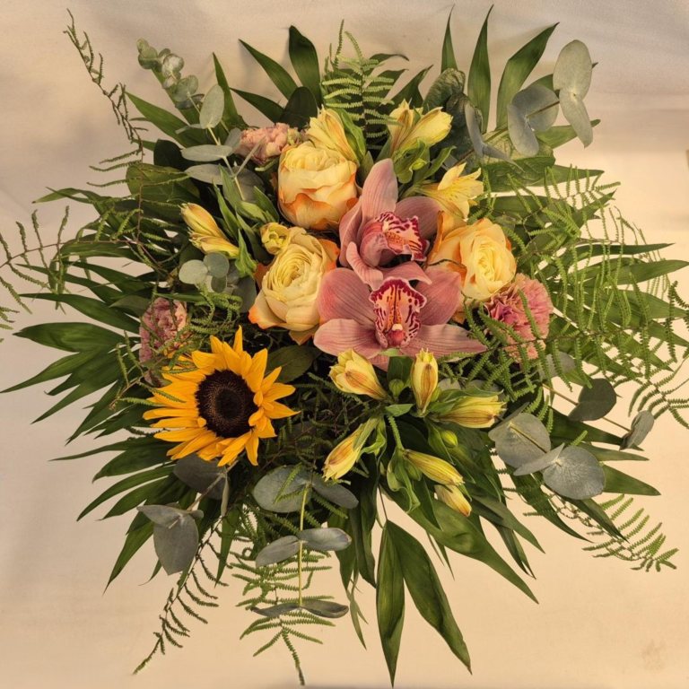 Buket: Blomsterpigens farvevalg