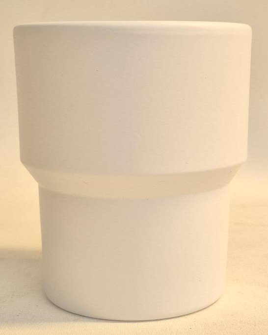 Orkideskjuler 399 hvid mat 10 cm