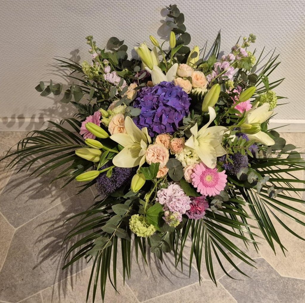Buket: Blomsterpigens farvevalg