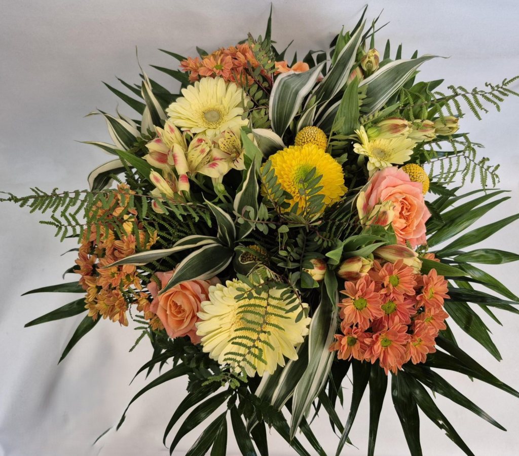 Buket: Blomsterpigens farvevalg