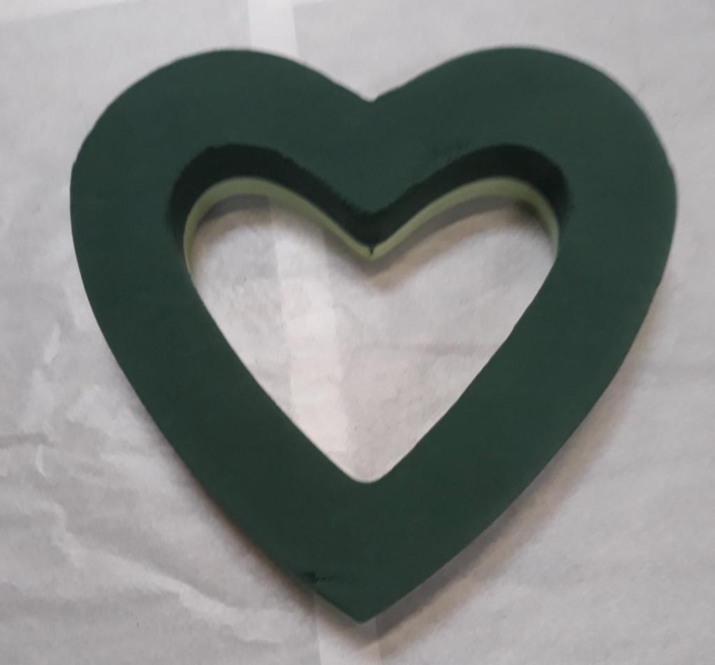 Blomsterskum Åben hjerte 37 cm