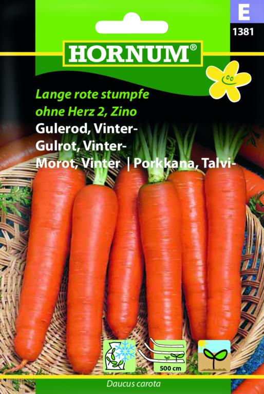 Gulerod, Vintergulerod, Lange rote stump