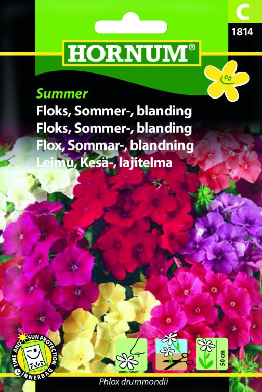 Floks, Sommerfloks, blanding