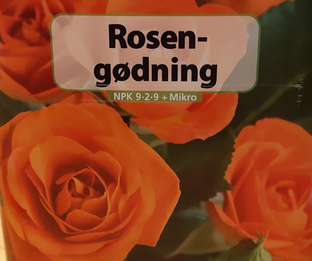 Rosengødning 5 L. Organisk