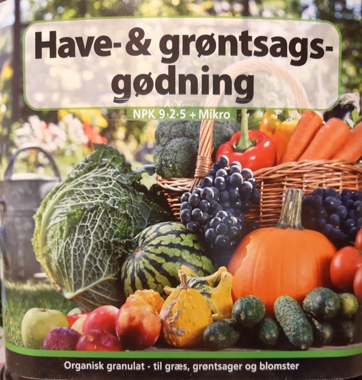 Have grønsagsgødning 5 L organisk