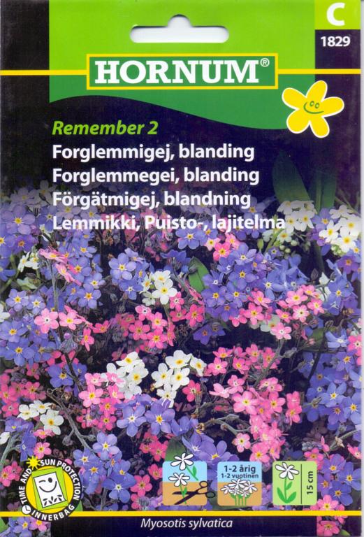 Forglemmigej, blanding, Remember 2