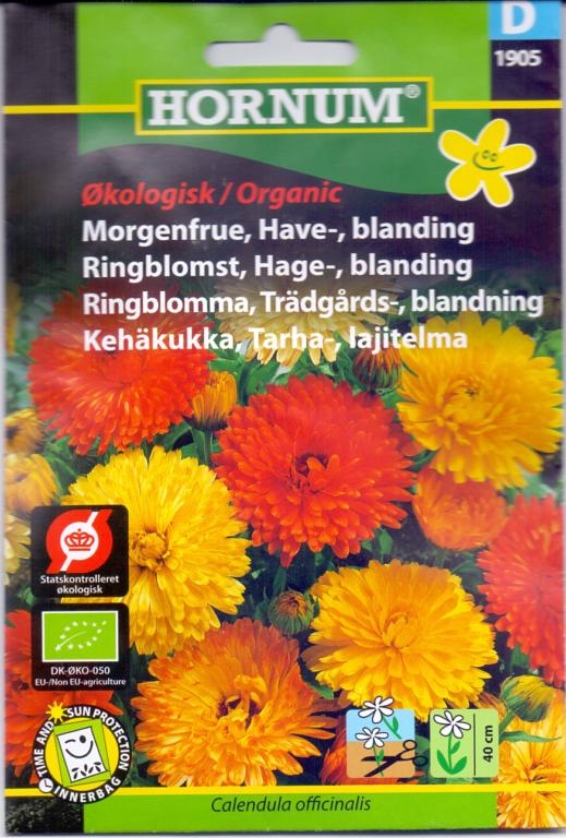 Økologisk Morgenfrue, Have-, blanding,