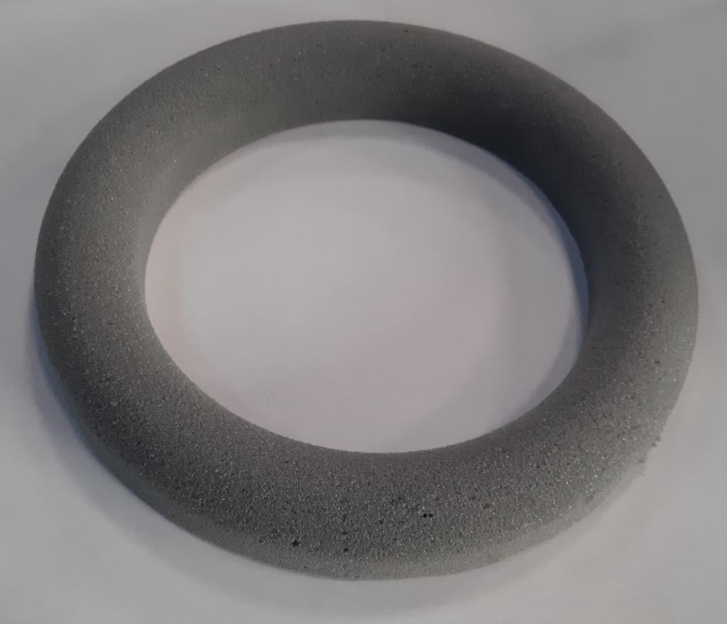 Blomsterskum Ring 25 cm  TØRSKUM