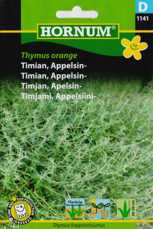 Timian, Appelsin-, Thymus Orange