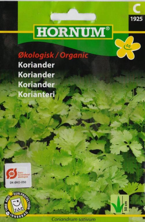 Økologisk Koriander,