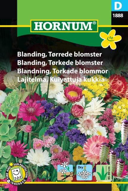 Blanding, Tørrede blomster